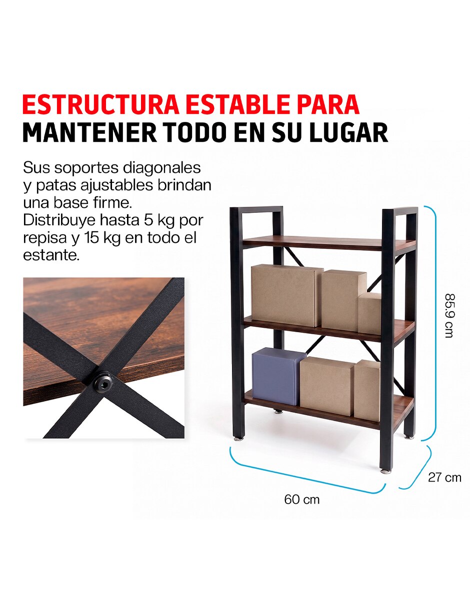 Estante de MDF Organizador Minimalista Minimalista 8