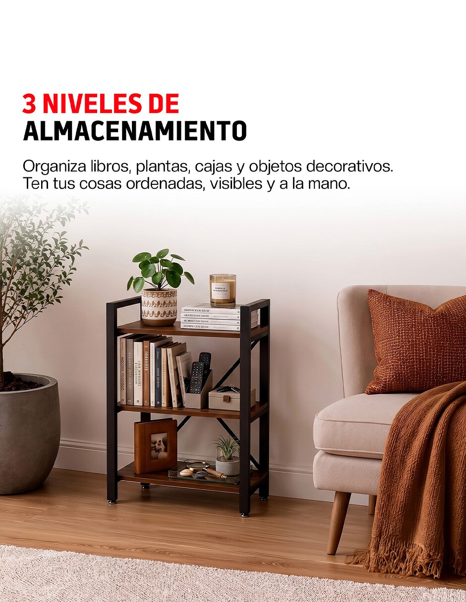Estante de MDF Organizador Minimalista Minimalista 3