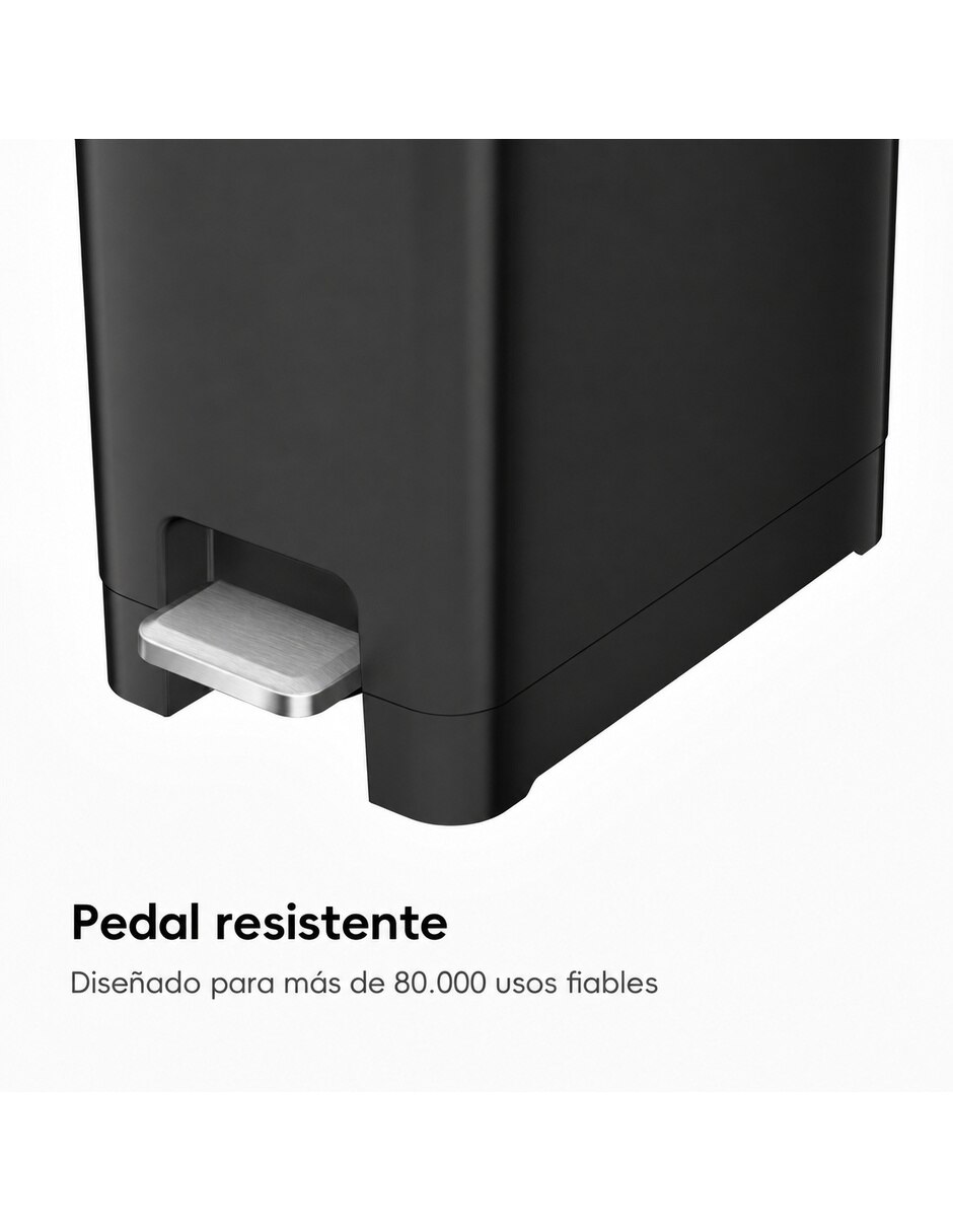 Bote de basura de plástico 6