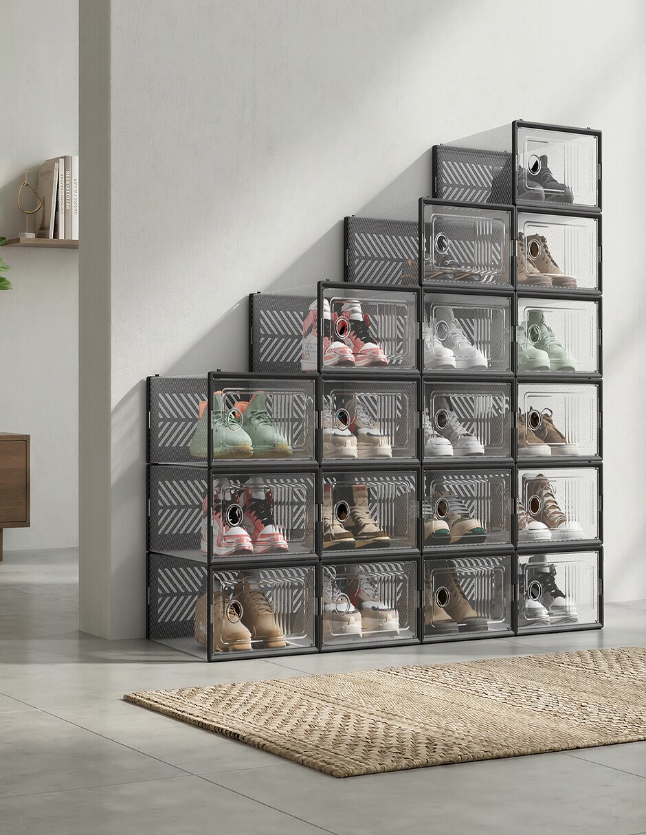 Zapatera armable caja almacenadora Dennys para 18 pares de zapatos 5