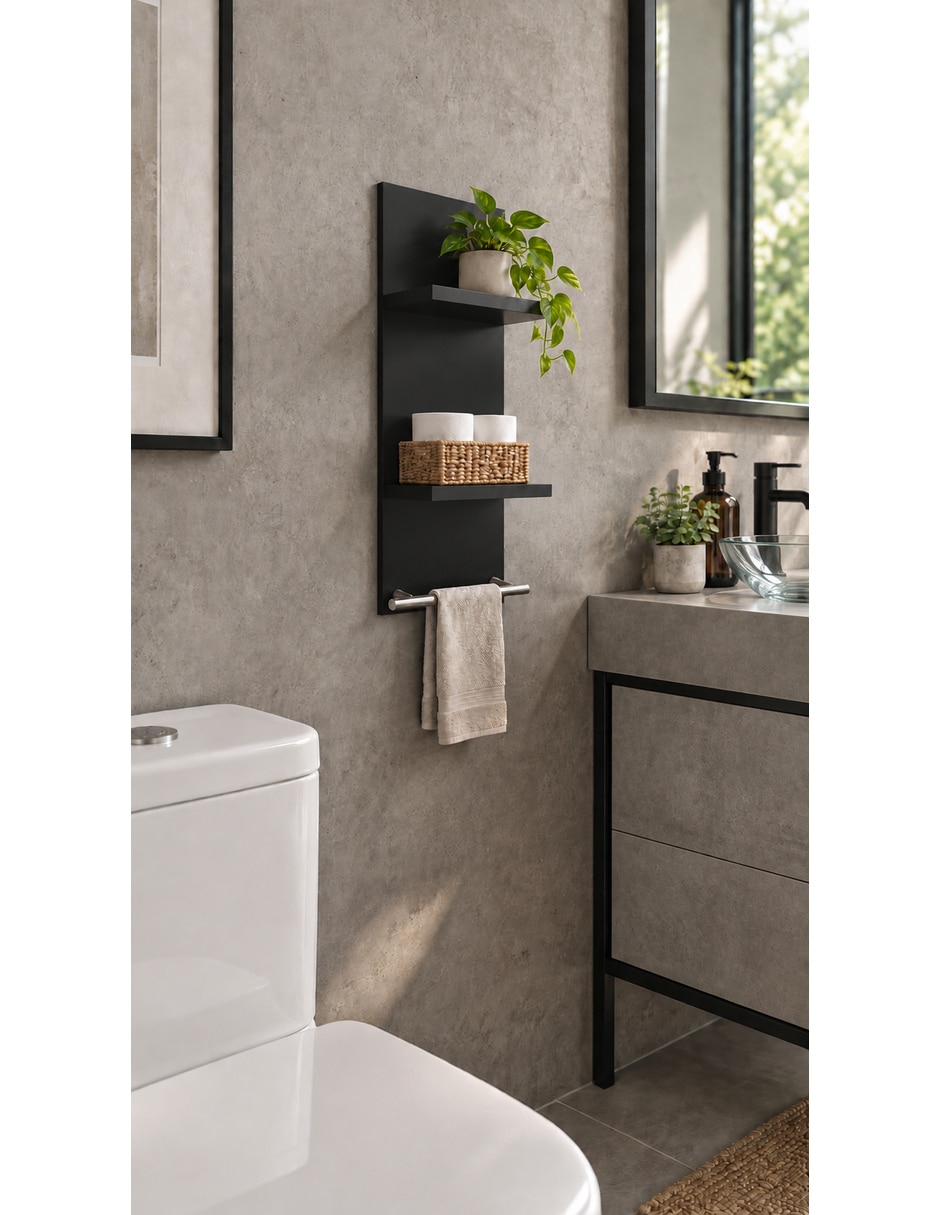 Perchero de pared de MDF 2
