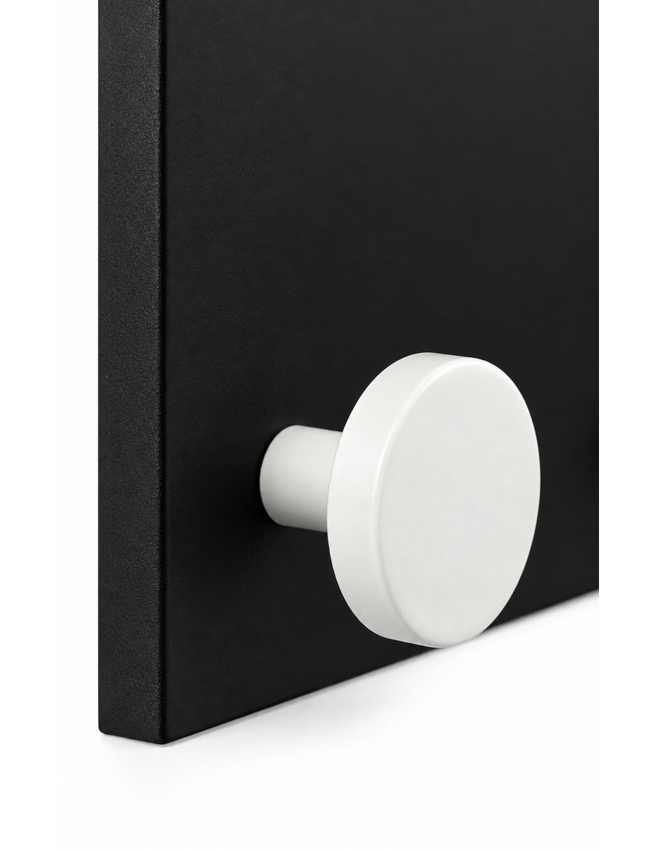 Perchero de pared de MDF 3 ganchos 6