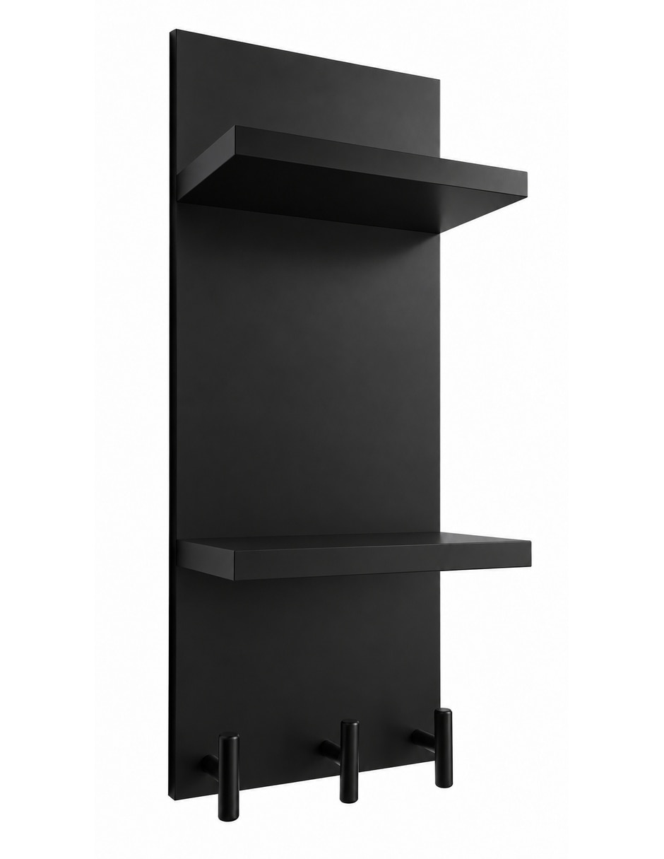 Perchero de pared de MDF 3 ganchos 5